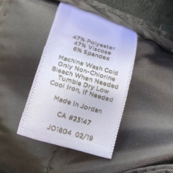 NWT Talbots Barely Boot Black Casual Dress Pants Size 16 - Picture 9 of 9